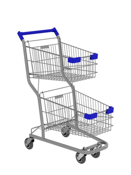 CARRINHO DE COMPRAS 90L DUPLO