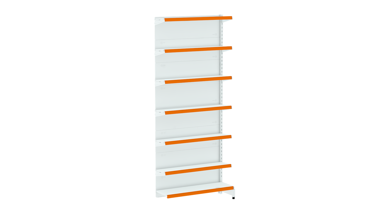 GÔNDOLA FLEX 30 PREMIUM PAREDE 2,23 - CONTINUAÇÃO
