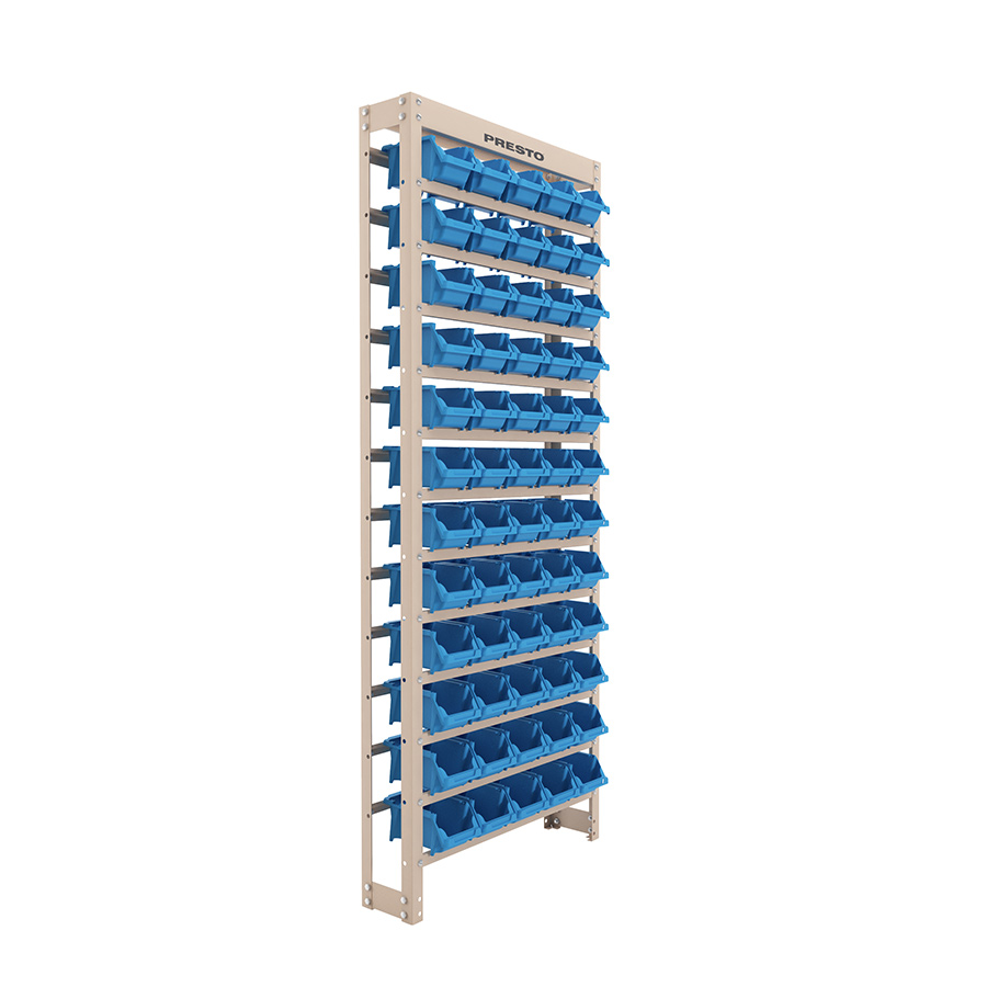 KIT ESTANTE GAVETEIRO ORGANIZADOR 60/3 AZUL